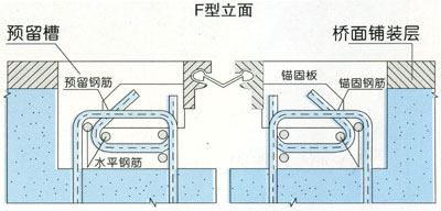 F型伸缩缝